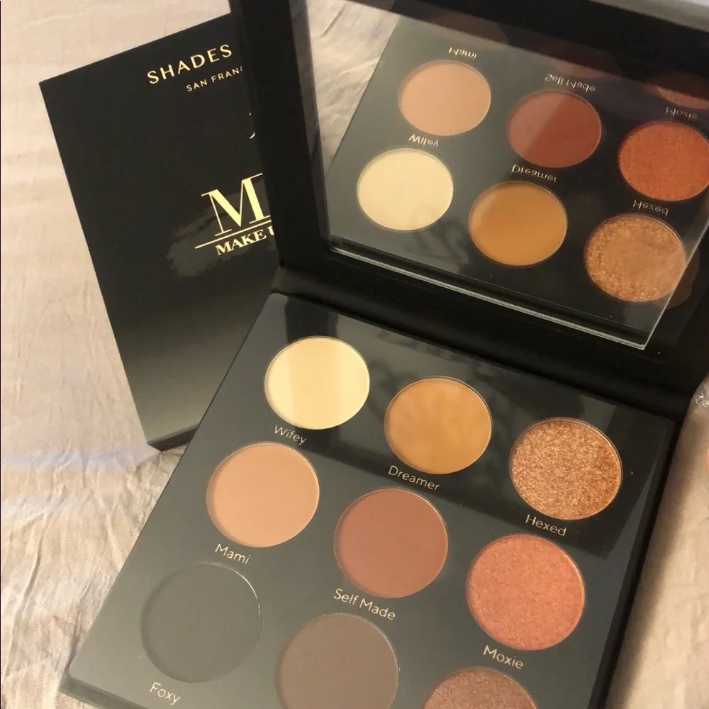 MBY neutral eyeshadow palette. Shades By Shan palette has never been used. New